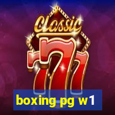 boxing pg w1